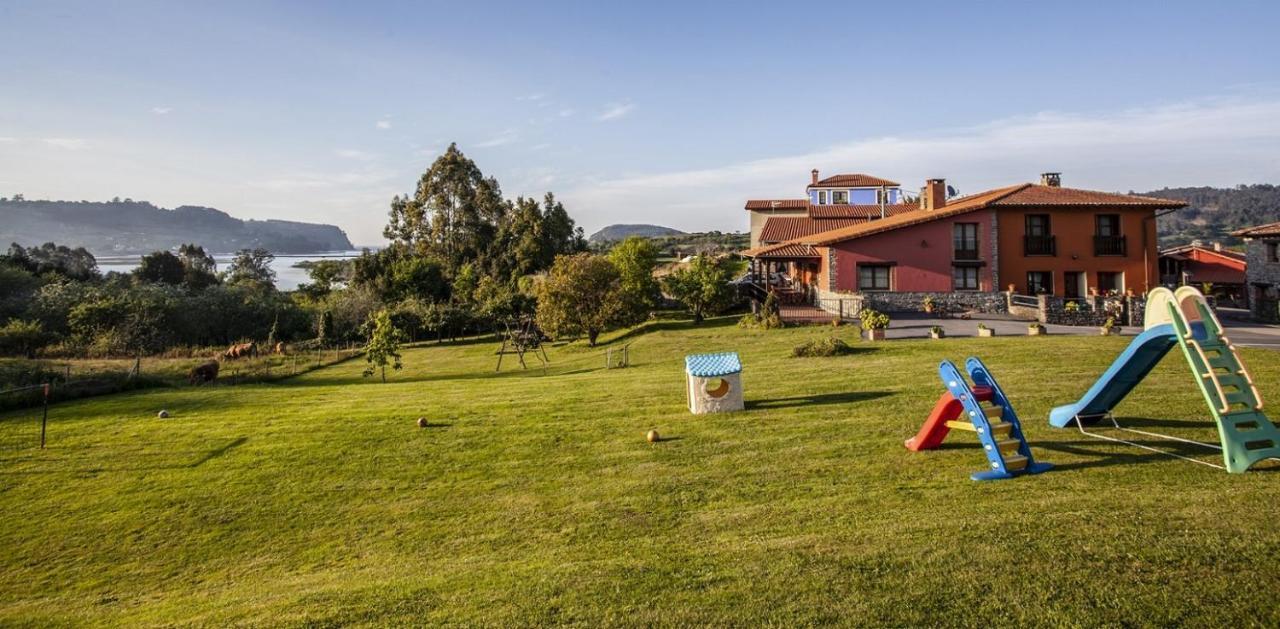 Apartamentos Miradorderodiles La Ria Villaviciosa  Buitenkant foto